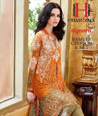 Charizma Signora Bamber Chiffon Winter Collection 2018-19 Vol-2 ...