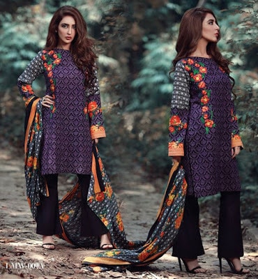 Lala-La-Moderno-winter-embroidered-khaddar-wool-shawl-dresses-collection-2016-3