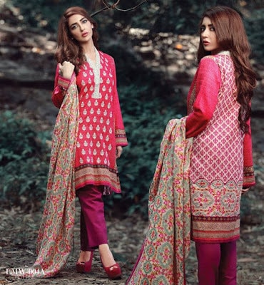 Lala-La-Moderno-winter-embroidered-khaddar-wool-shawl-dresses-collection-2016-4