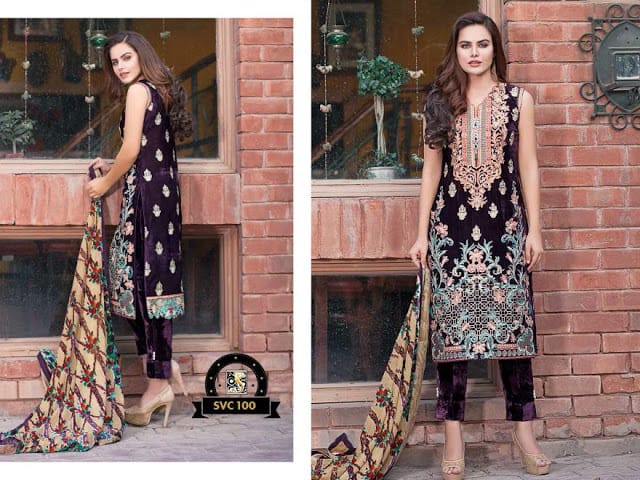 Shaista-latest-silk-velvet-dresses-winter-collection-2016-2017-for-women-12