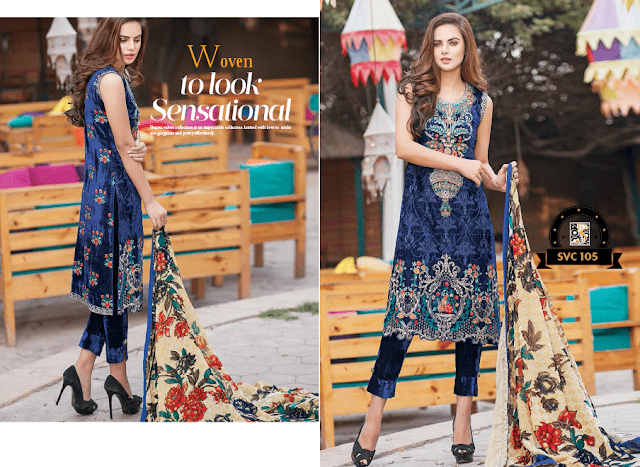 Shaista-latest-silk-velvet-dresses-winter-collection-2016-2017-for-women-14