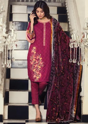 alkaram-winter-dresses-collection-3-piece-silk-velvet-dupatta-2016-13