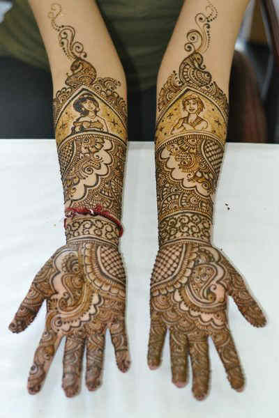 best-and-simple-Indian-bridal-mehndi-designs-for-hands-for-beginner-13