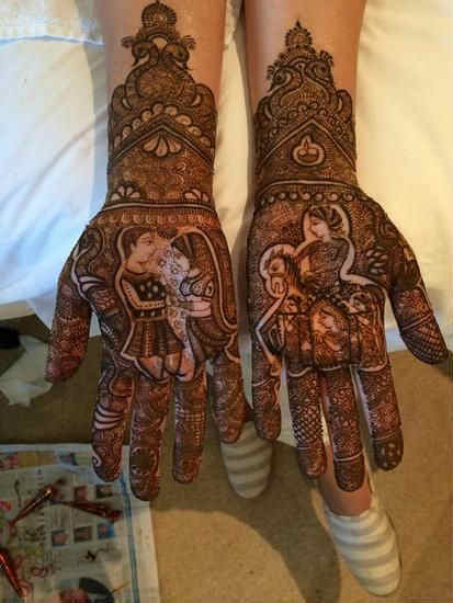 best-and-simple-Indian-bridal-mehndi-designs-for-hands-for-beginner-17