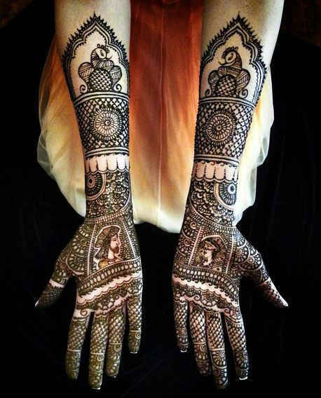 best-and-simple-Indian-bridal-mehndi-designs-for-hands-for-beginner-3