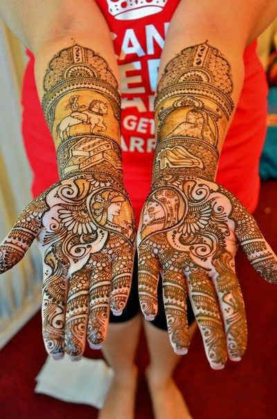 best-and-simple-Indian-bridal-mehndi-designs-for-hands-for-beginner-8