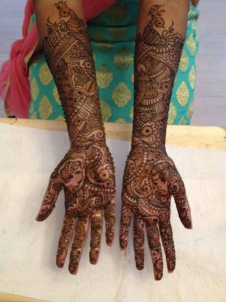 best-and-simple-Indian-bridal-mehndi-designs-for-hands-for-beginner-9
