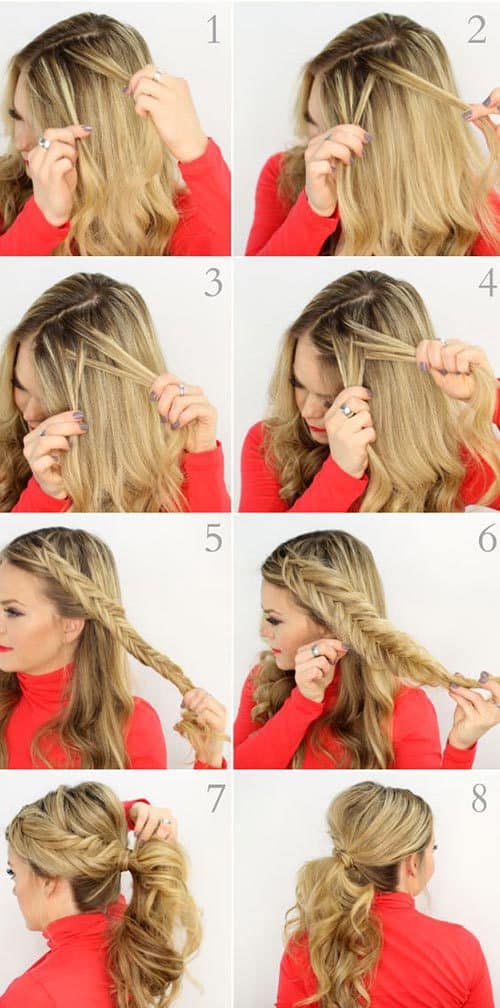 cute-and-easy-to-make-fishtail-hairstyles-plait-5