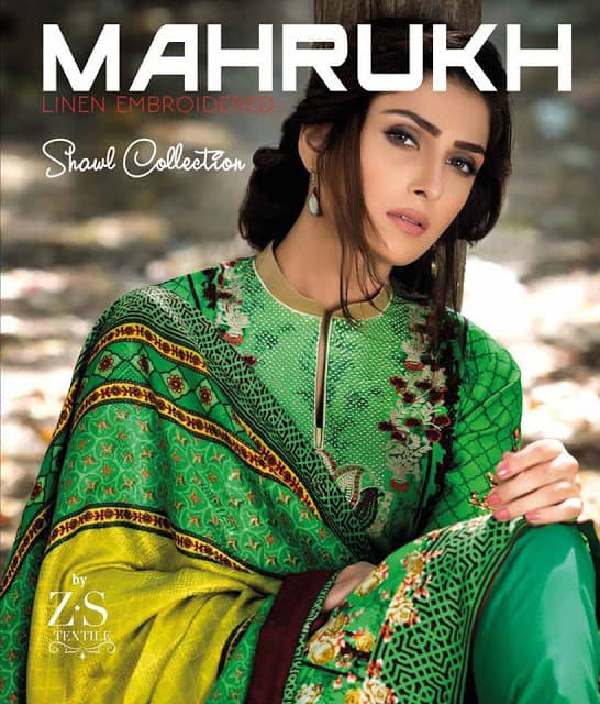 mahrukh-latest-winter-embroidered-shawl-dress-collection-2017-by-zs-textiles-1