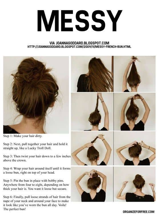 new-simple-messy-hairstyles-clutcher-for-girls-1