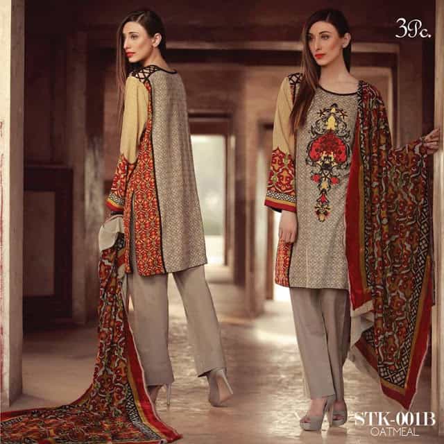 sana-&-samia-winter-embroidered-linen-plachi-dress-2017-by-lala-8