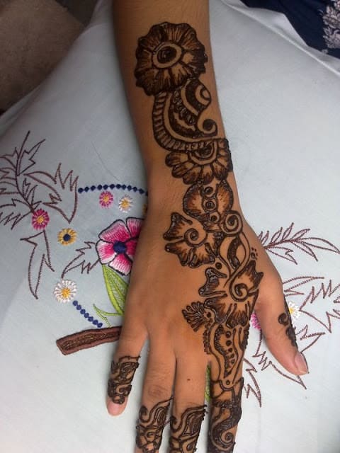 Easy And Simple Mehndi Designs For Hands That Try Yourself