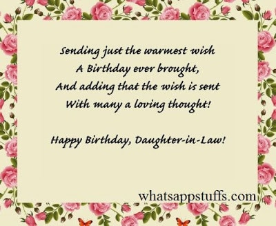 50+ New Birthday Quotes & Wishes for Daughter-in-Law (With Images)