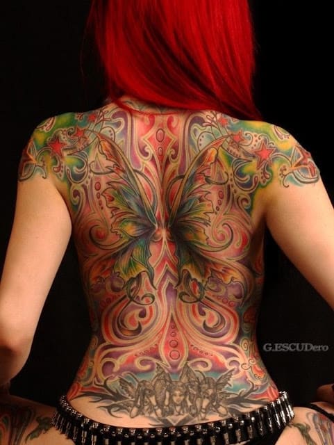 Latest-Stylishly-Challenging-Back-Tattoos-Ideas-for-Women-1 