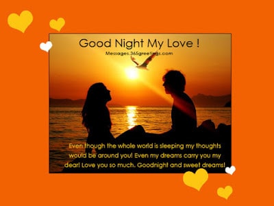 Romantic Good Night Message For Lovers With Images And Quotes