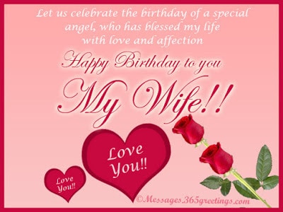 Romantic Happy Birthday Wishes for Wife with Images and ...