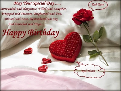 Romantic Happy Birthday Wishes For Wife With Images And Quotes