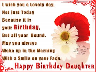 birthday wishes for daughter from dad