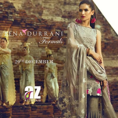 tena durrani formal wear 2018