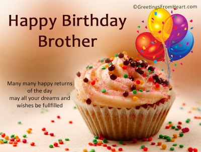 special happy birthday wishes for brother