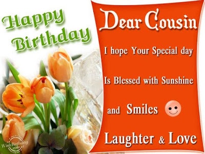 birthday wishes for cousin images