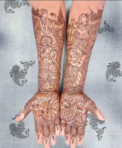 Best And Beautiful Bridal Mehndi Designs For Full Hands Legs Fashion Cluba