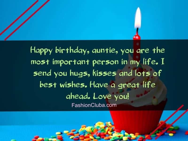 happy birthday aunt wishes