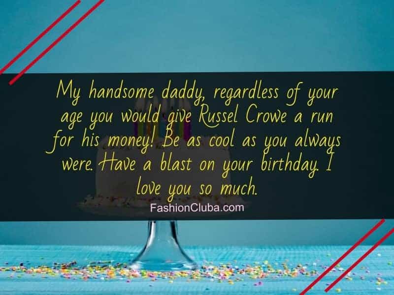 lovely birthday messages for dad from daughter