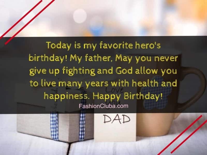 birthday wishes and messages for dad
