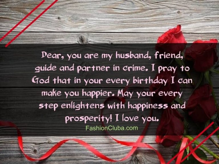 Best Romantic Birthday Wishes for Husband from Wife (With Images)