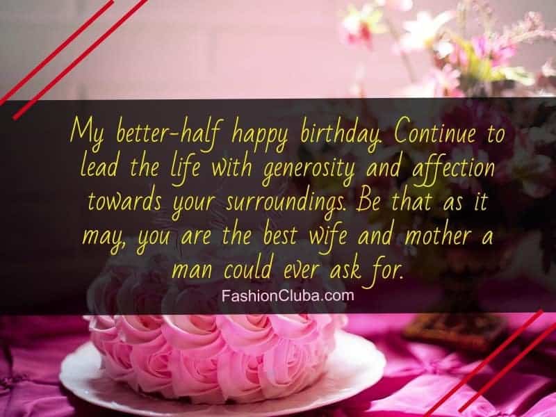 Featured image of post Romantic Birthday Wishes For Wife Quotes / She's the mother of your child, your lifetime partner, your chef, your best friend, your homemaker, and of course, your other half.
