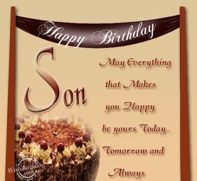religious birthday wishes for son from mother