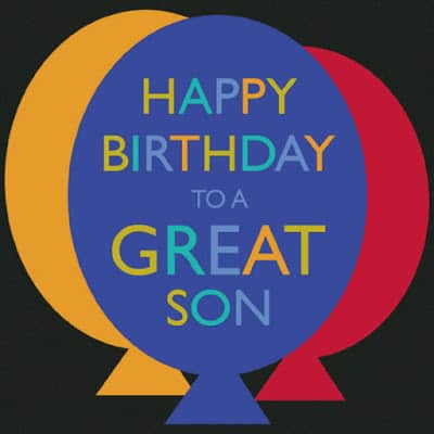 words from a mother to a son on his birthday