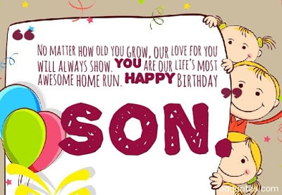 quotes for a son from his mother on his birthday