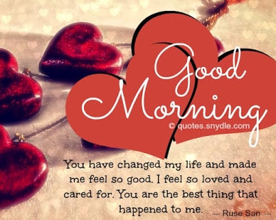 Romantic Good Morning Love Messages for Him-Her with Images