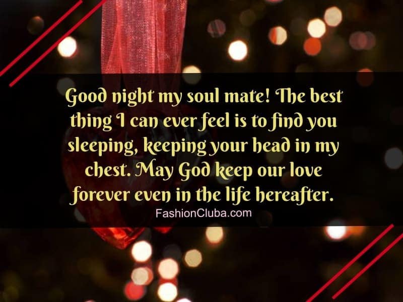 Romantic Good Night Message For Lovers With Images And Quotes