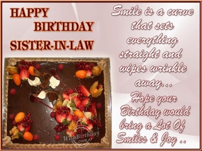 happy birthday wishes sms in english for sister