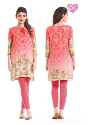 Alkaram latest kurta patterns for women