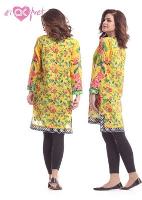 Alkaram design for ladies kurti