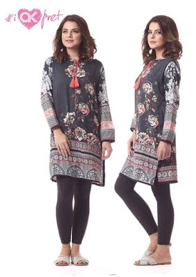 Alkaram various designs of kurtis