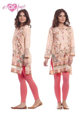 Alkaram latest kurti designs for girls