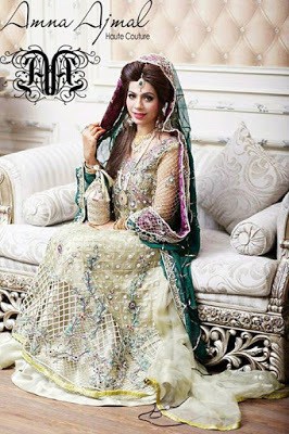 Amna Ajmal bridal wear & groom Dresses 2018 collection (9)