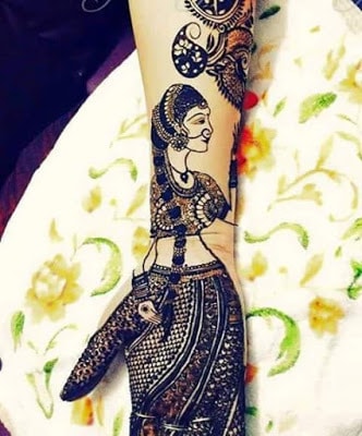 latest bridal mehndi Designs 2018 for hands for full hands (15)