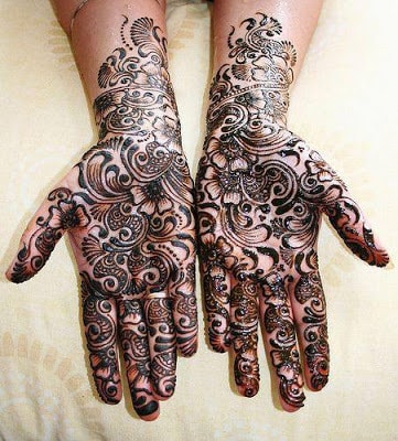 latest bridal mehndi Designs 2018 for hands for full hands (7)