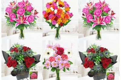 romantic bouquet of love flowers pictures for him-her