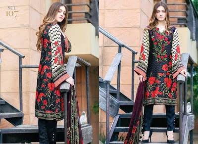 Shaista shamoze beautiful embroidered dresses