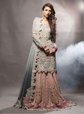 zainab chottani mehndi dresses 2018