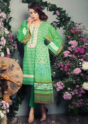 Alkaram Lawn Prints Spring Collection 2018 Vol-1