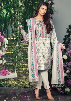 Alkaram cute summer lawn print Dresses 2018 for women