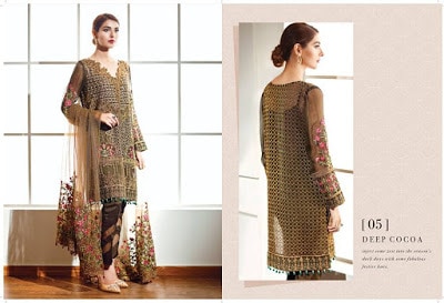 Baroque Women's Chiffon Dresses Collection in Pakistan